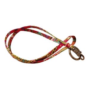 Vera Bradley ID Lanyard w/ Key Ring.